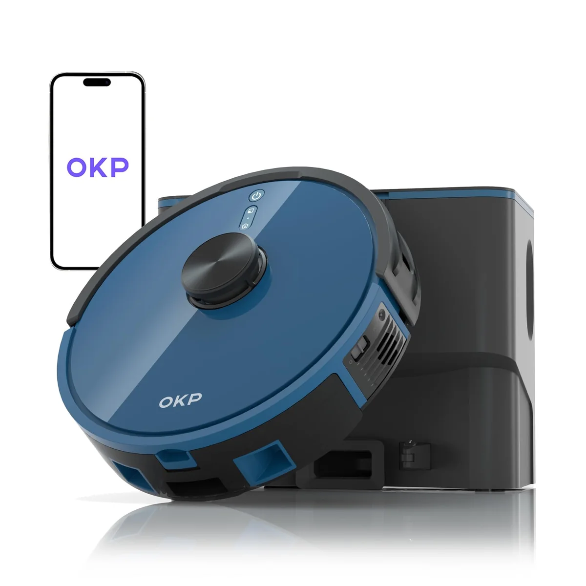 OKP L3 Robot Vacuum Self Emptying Station for 60 Days