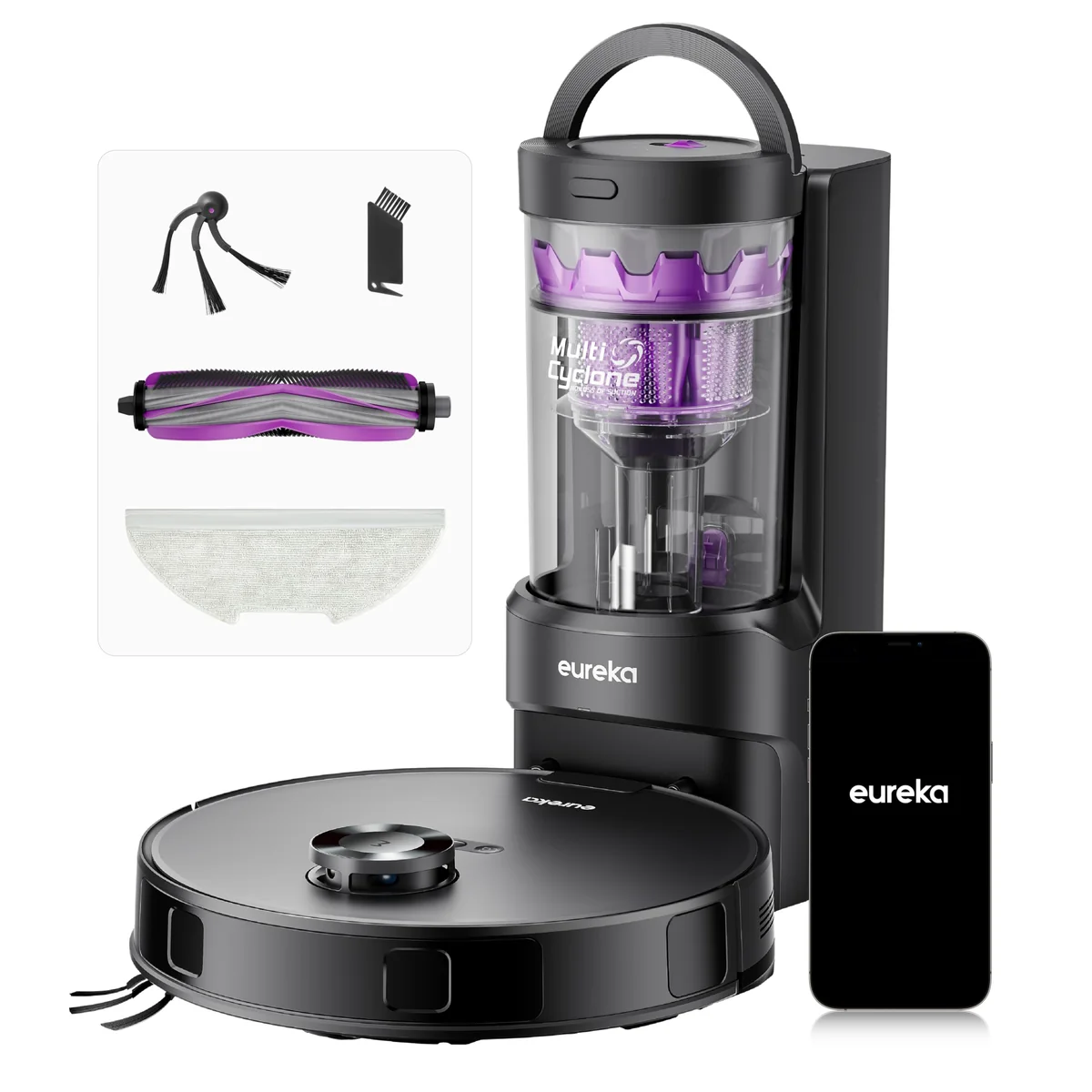 Eureka E20 Evo Plus Robot Vacuum and Mop Combo