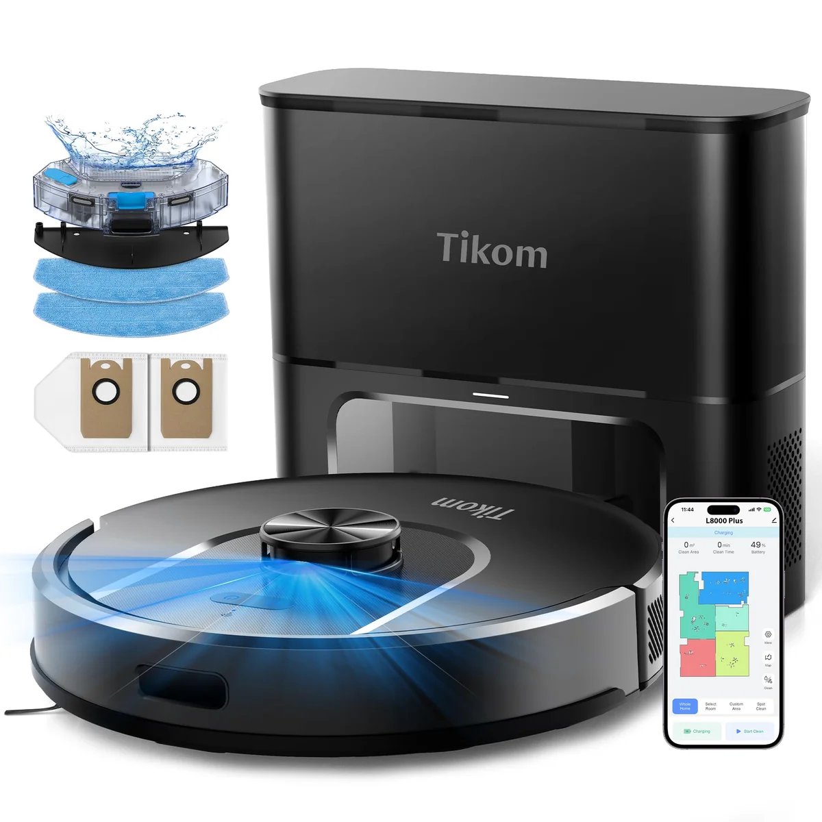 Tikom Robot Vacuum and Mop